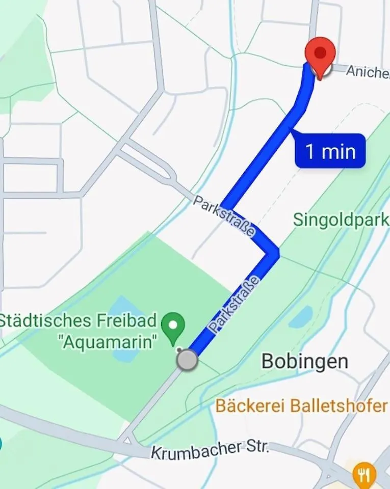 Helle Wohnung Am Park Bobingen  Apartment Bobingen (Augsburg)